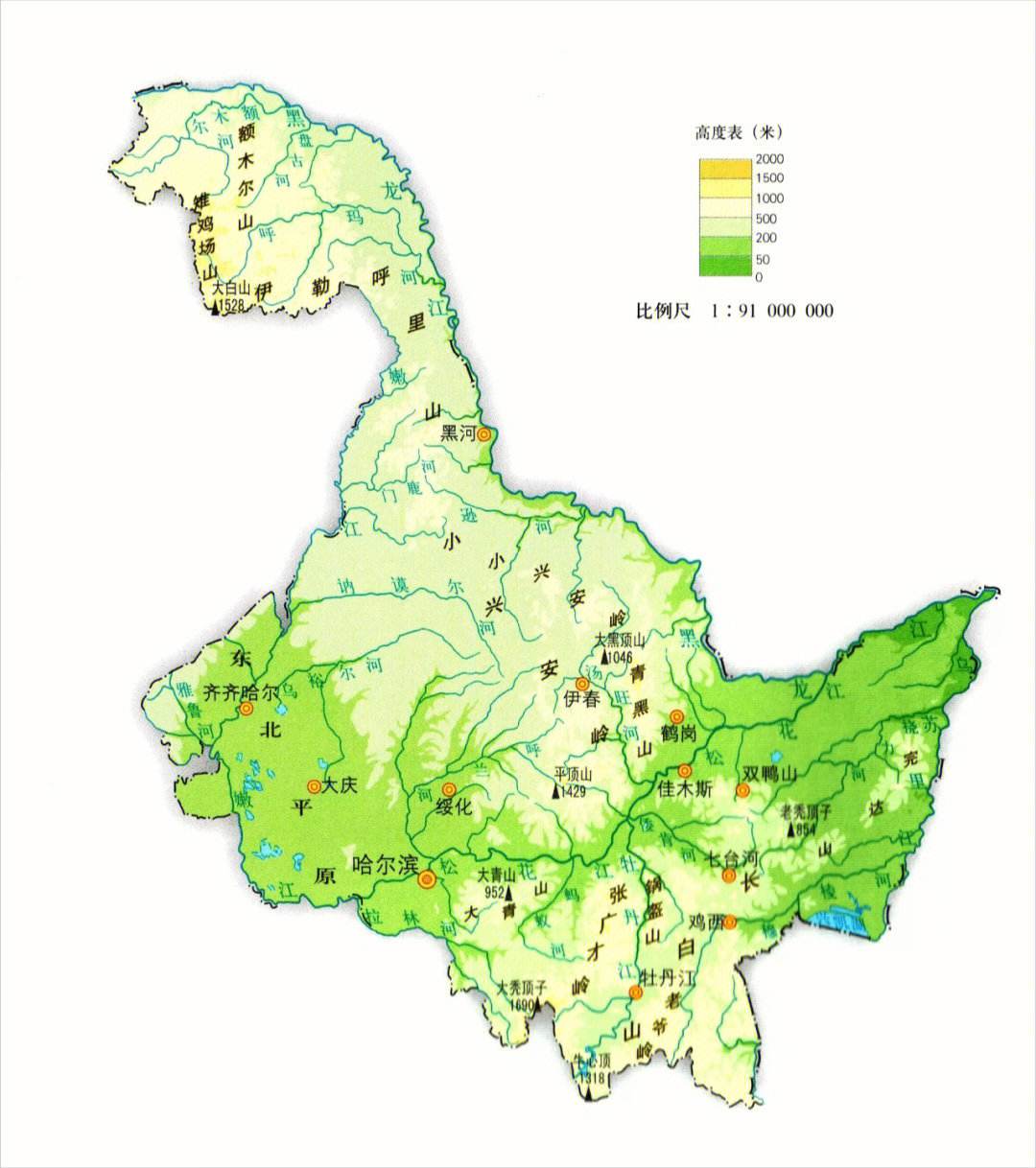 东三省地图2022图片