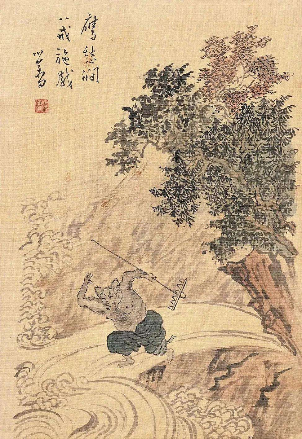 清朝才子天生绿瞳，将撞鬼经历画成《鬼趣图》，至今仍是未解之谜