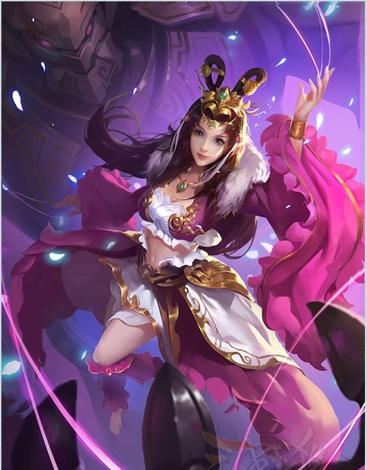 也不管曹植的文采多么斐然,把洛神形容地神乎其神,三国的第一美女都是