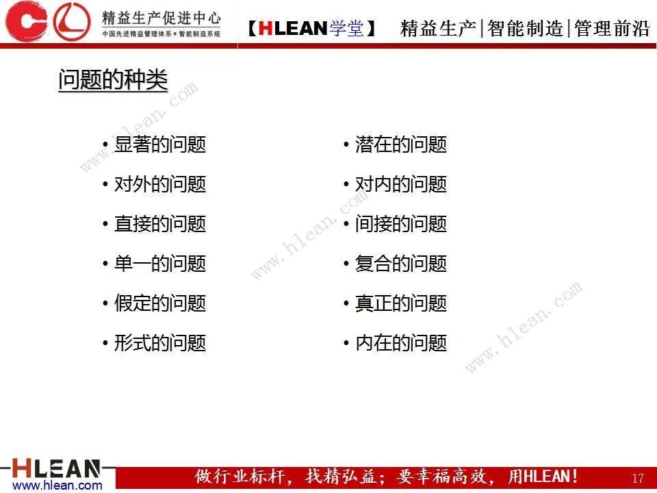 「精益学堂」如何高效的解决“问题”（上篇）