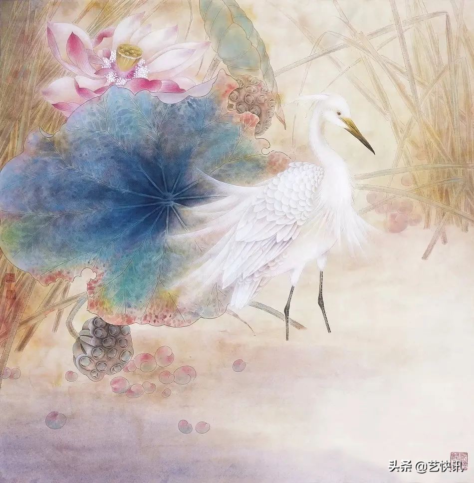 自强不息 · 德立坤华 | 郑坤华-工笔花鸟赏析