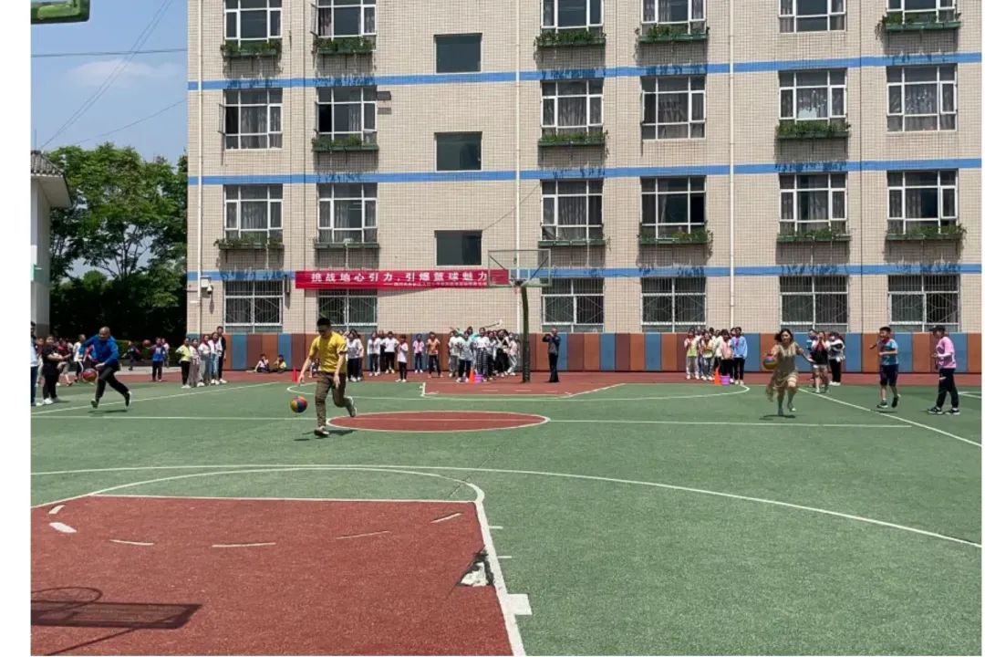 四川天府新区大林小学开展校园篮球班级联赛系列活动