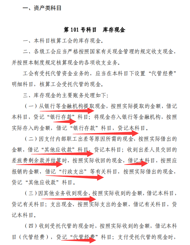 2022年最新工会会计科目表和编号，附工会会计科目账务处理，收藏