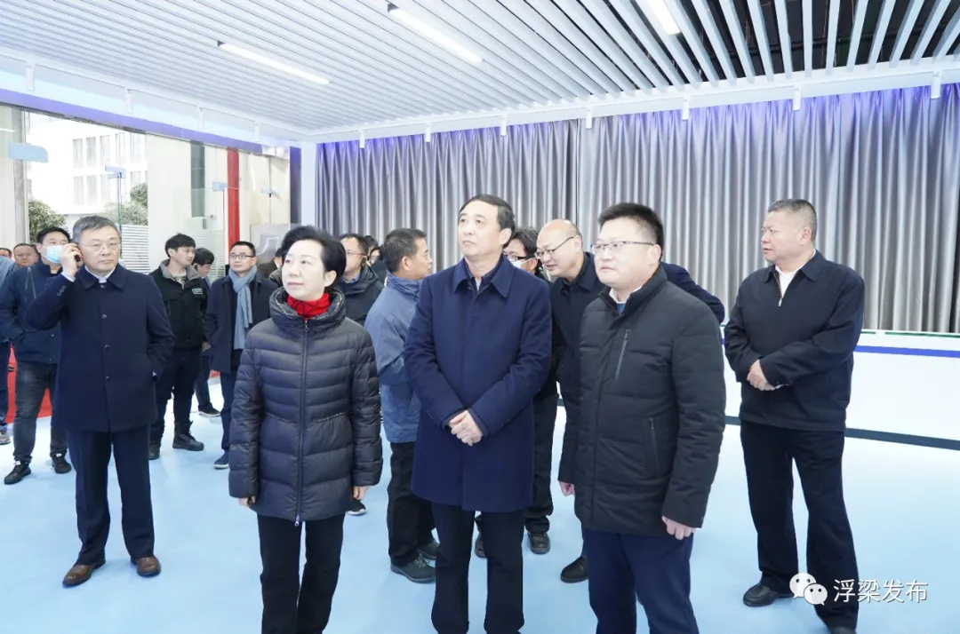 全市县域经济高质量发展现场巡查走进浮梁