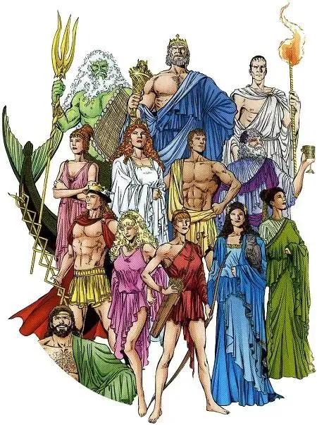 古希腊九大女神图片