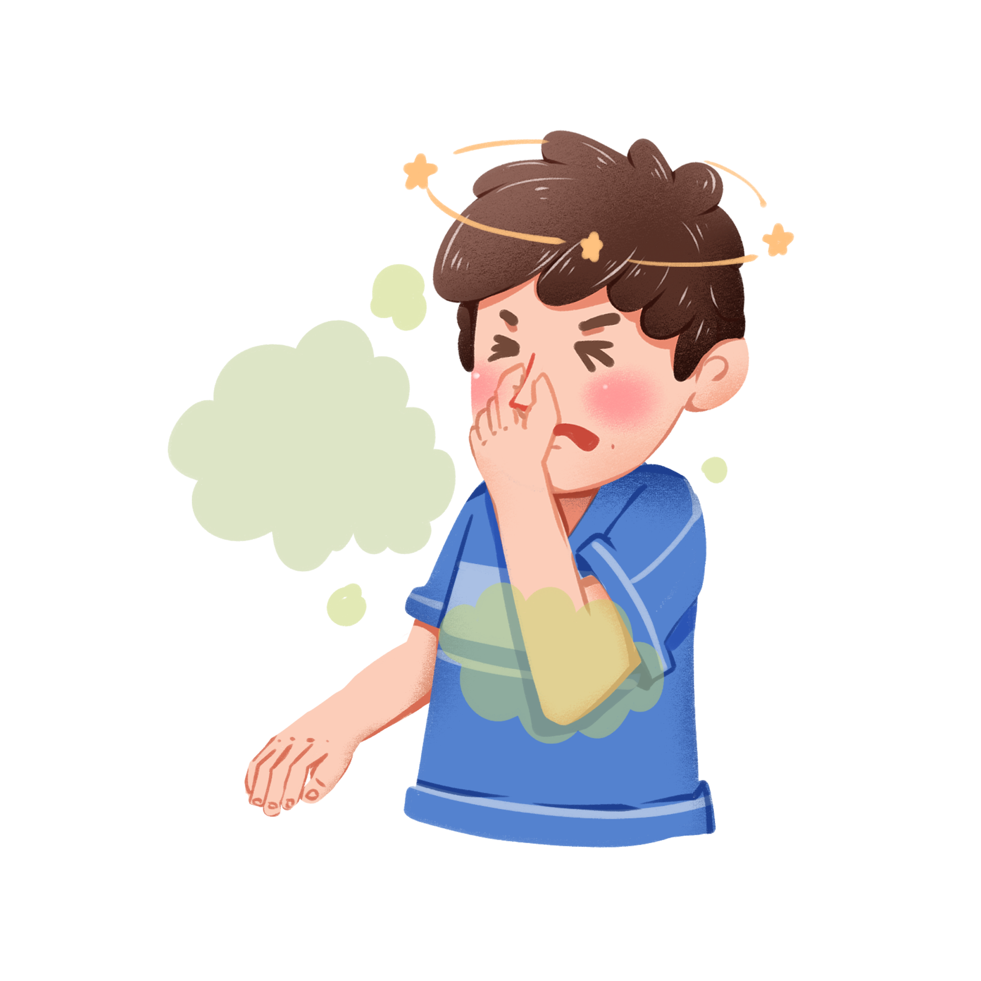 孩子鼻子出气热是什么原因引起的？