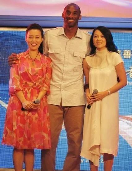 哪些中国女明星喜欢nba球星(章子怡曾疯狂追星科比，还曾与科比传出绯闻)