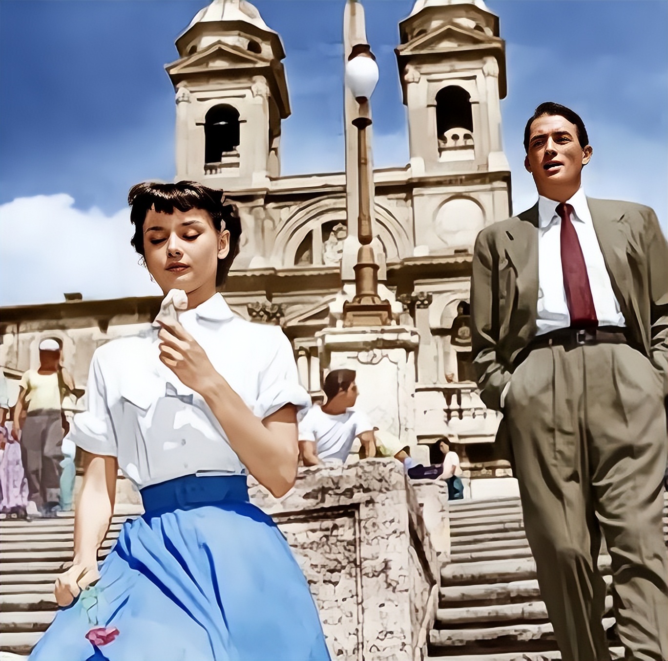 罗马假日女主角(格里高利·派克:和赫本是荧屏情侣,娶帕萨尼为妻,相爱