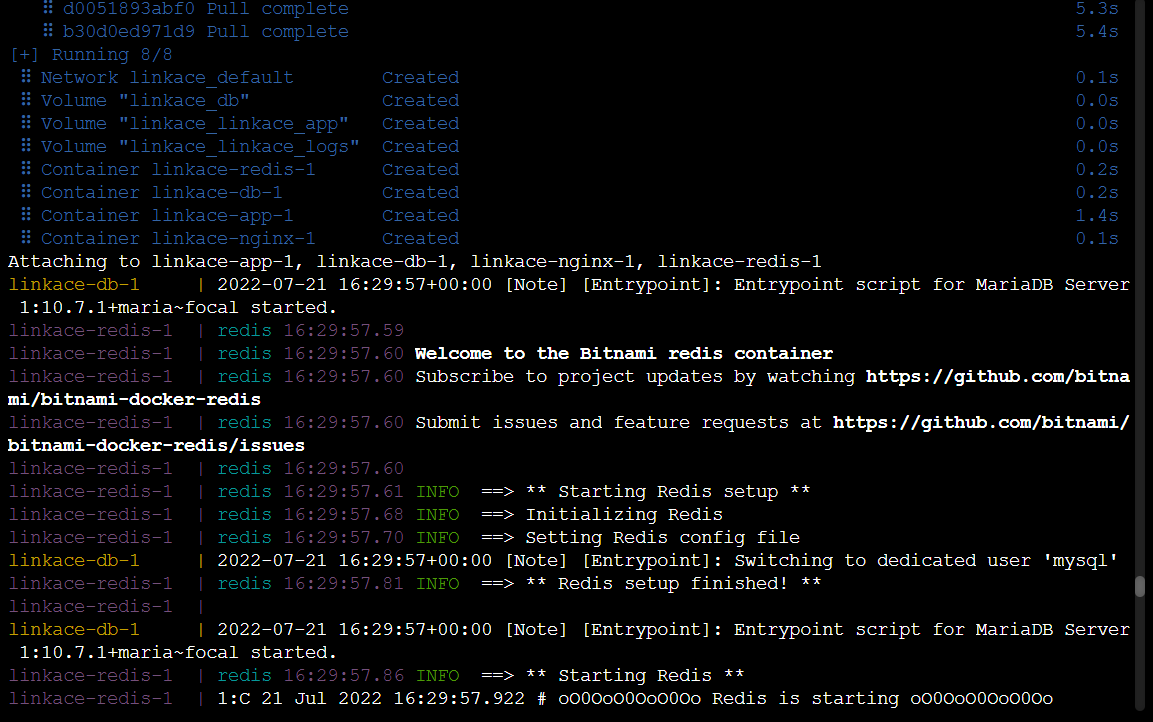 基于 Docker 搭建 LinkAce 书签管理器