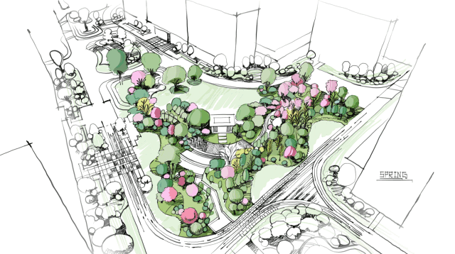 用心的植物搭配，超级美