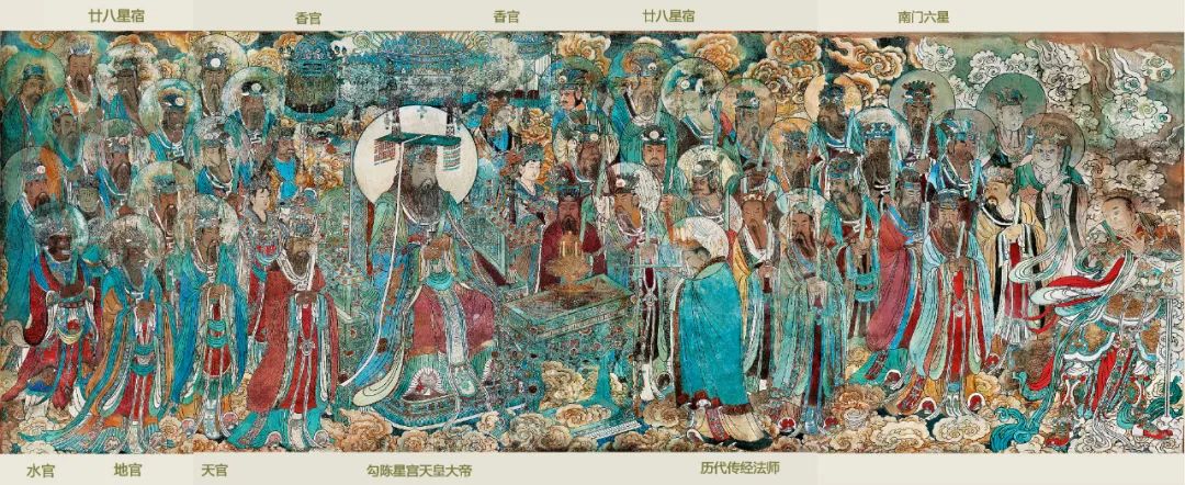 山西芮城永乐宫,是从25公里外打包搬来的,满墙风动鬼神脱壁