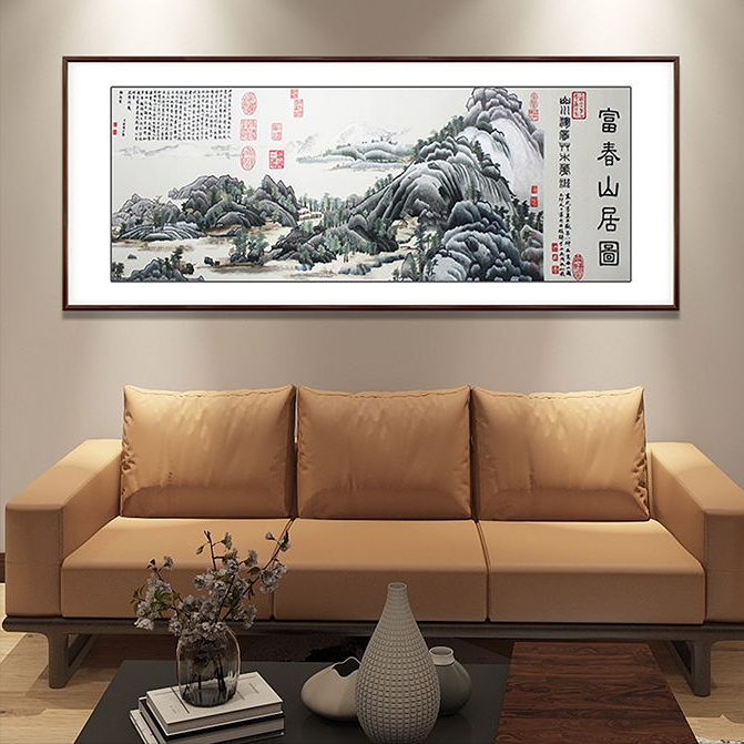 客厅适合挂什么画？5种风格15个选择，个个“旺家”，可当镇宅画