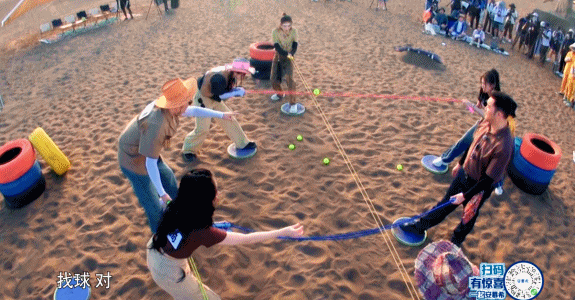 #angelababy运球游戏好稳##奔跑吧#