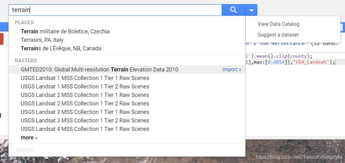 Google Earth Engine谷歌地球引擎GEE栅格图层可视化代码的嵌入操作
