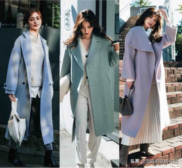 女人过了45岁，穿大衣“宜长不宜短”，显高显瘦不说，还更高级