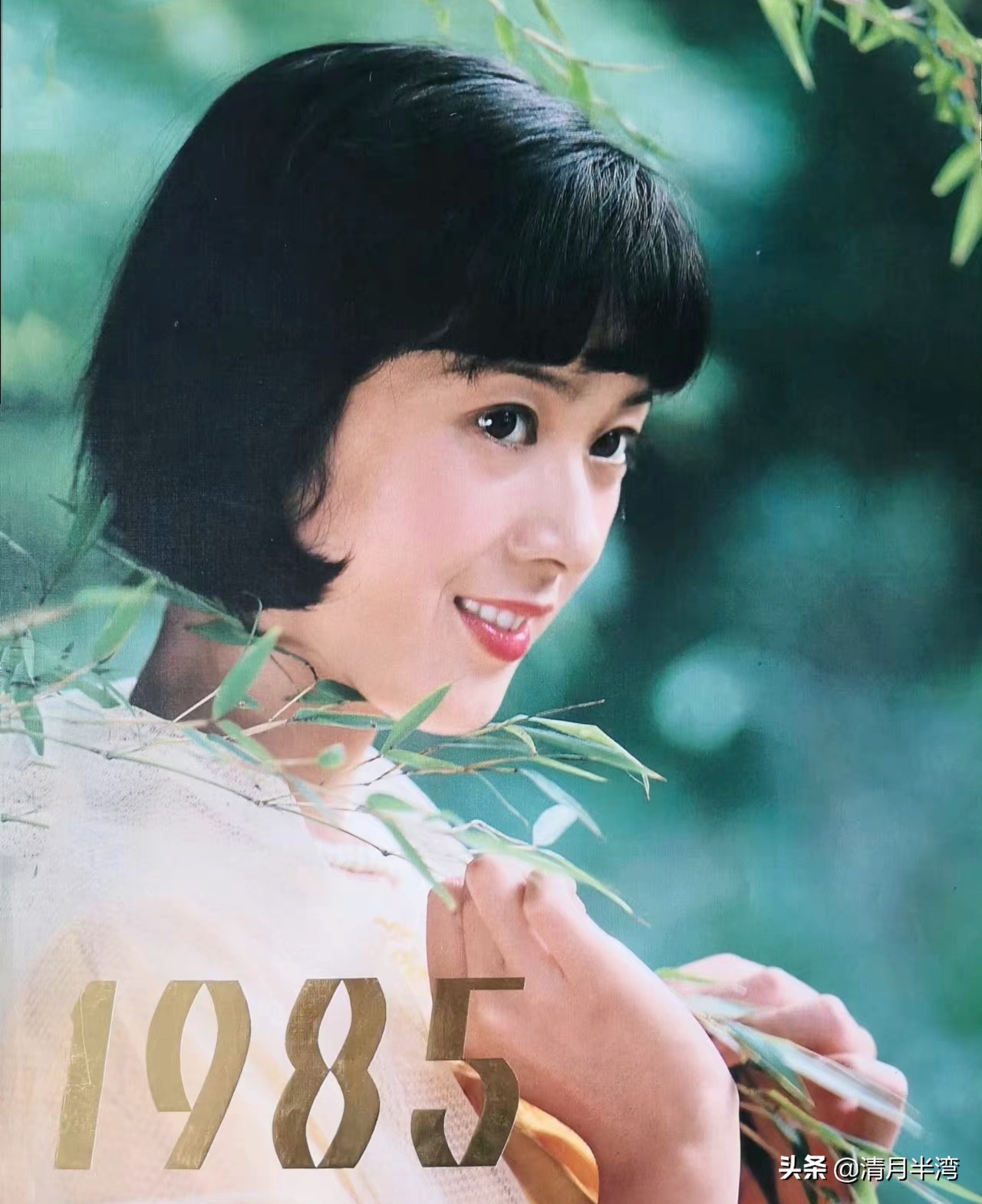 80年代父辈迷恋的挂历女神，原汁原味天然美，竟找不出一个重样的