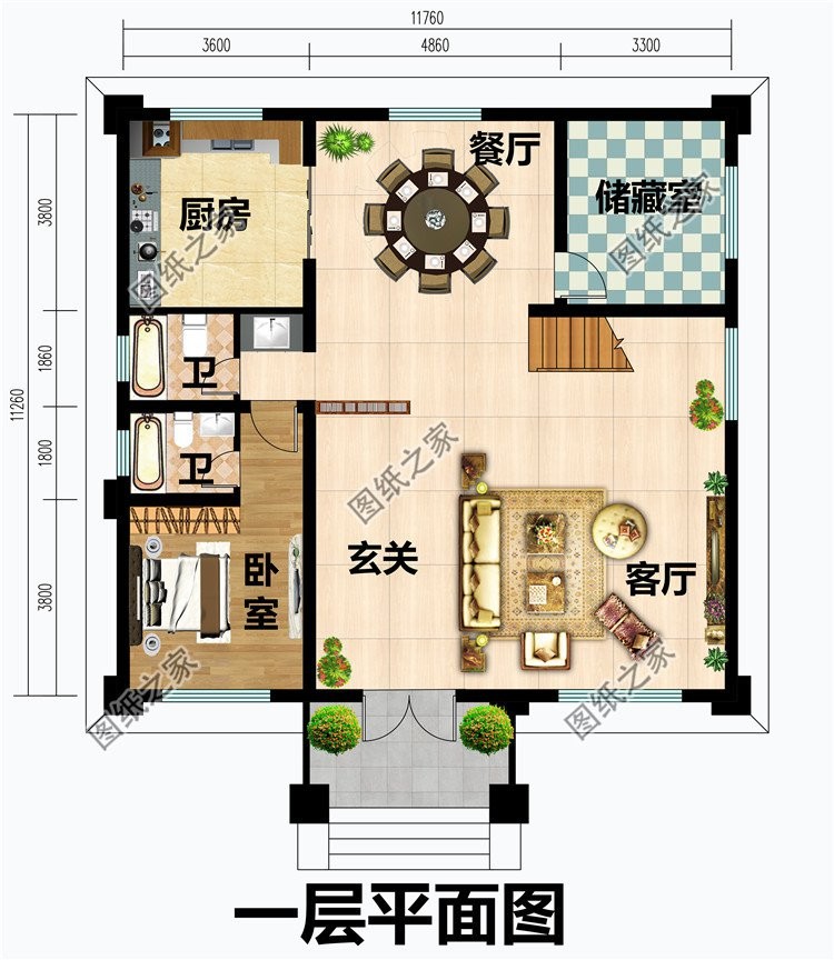 不仅好看还实用的坡屋顶别墅，解锁农村建房新姿势