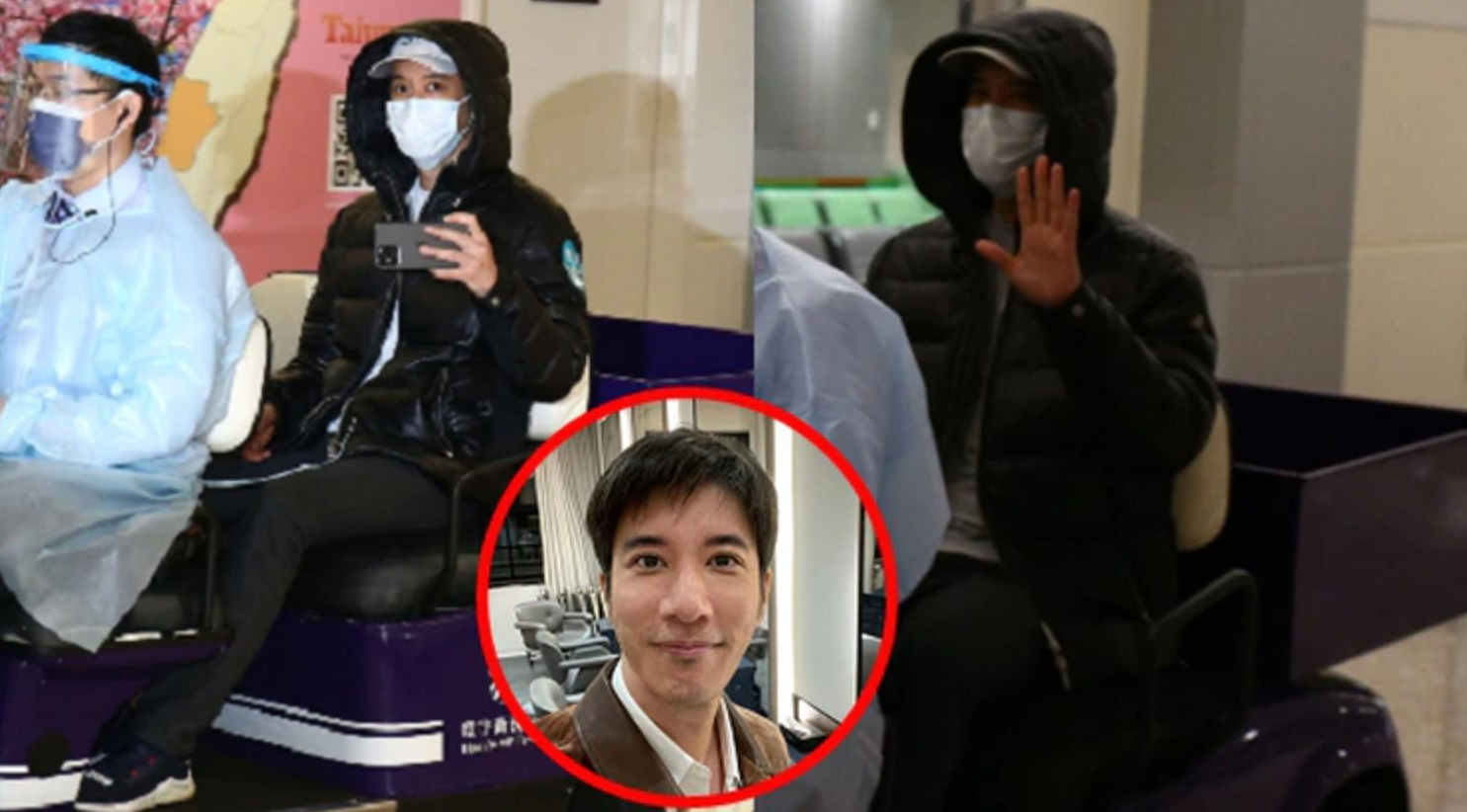 王力宏紧急返台安抚前妻！现身被媒体围堵，拿手机反拍表达不满
