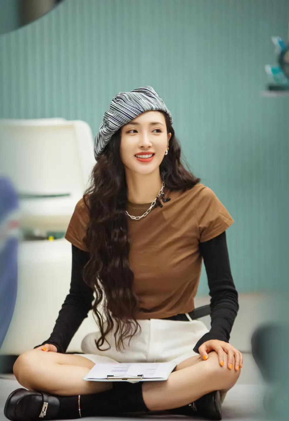 王紫璇近期穿搭