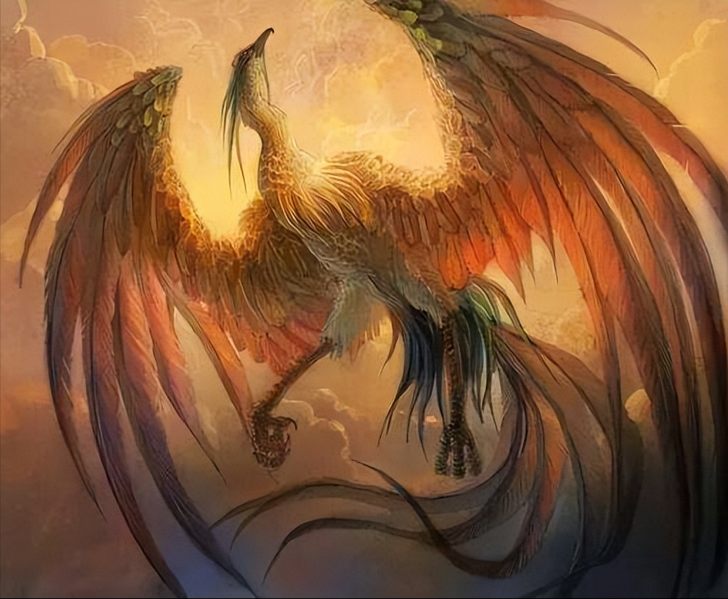 其上有玄鸟,玄蛇,玄狐蓬尾.