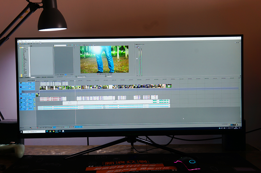 娛樂，還是大屏爽！泰坦軍團P40UG顯示器體驗