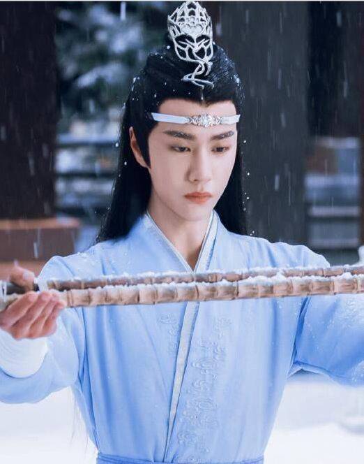 没有贵气别挑战蓝色,这6位蓝衣古装美男俊秀清雅,个个撩拨人心