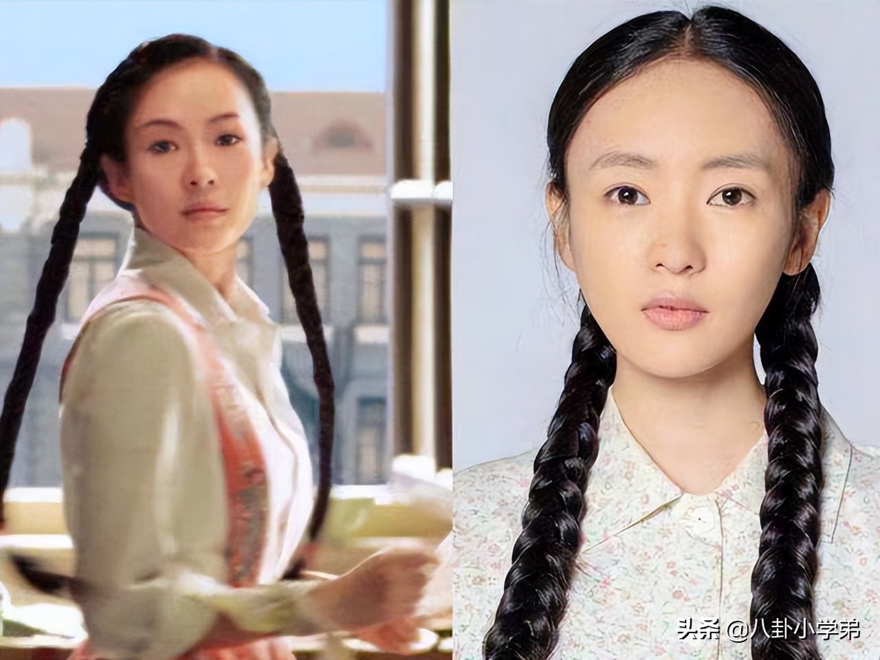 明明长着一张相似的脸，一个洋气一个“土气”，颜值差距太大了