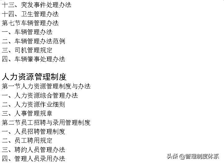 企业管理制度大全 (642页)