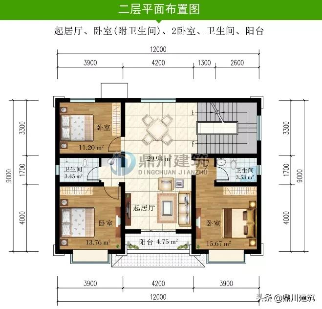 6套三层欧式别墅，对称设计经典大气，布局才是最有看点的