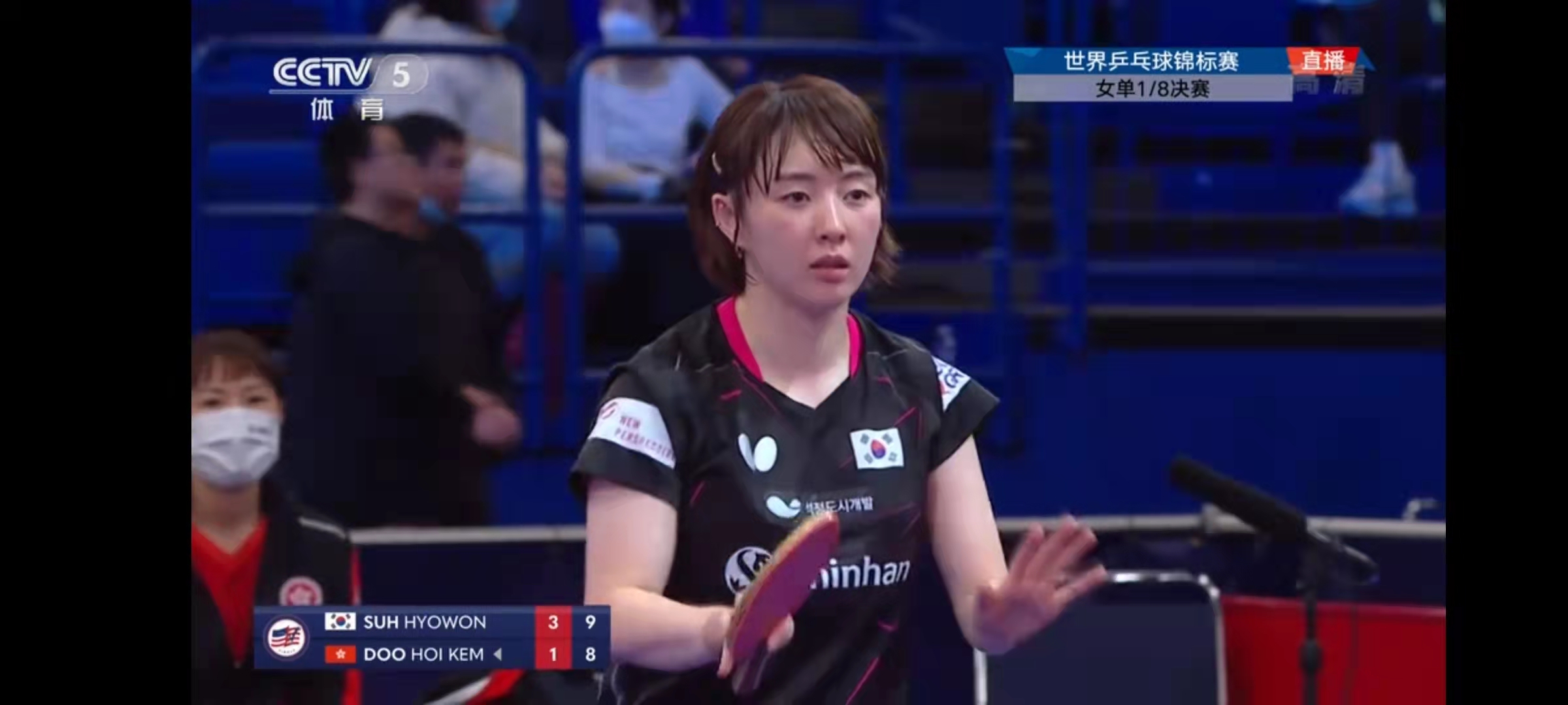 女乒世界杯徐孝元（徐孝元34歲，如同凍齡美人！世乒賽驚艷一瞬，讓孫穎莎也猝不及防）