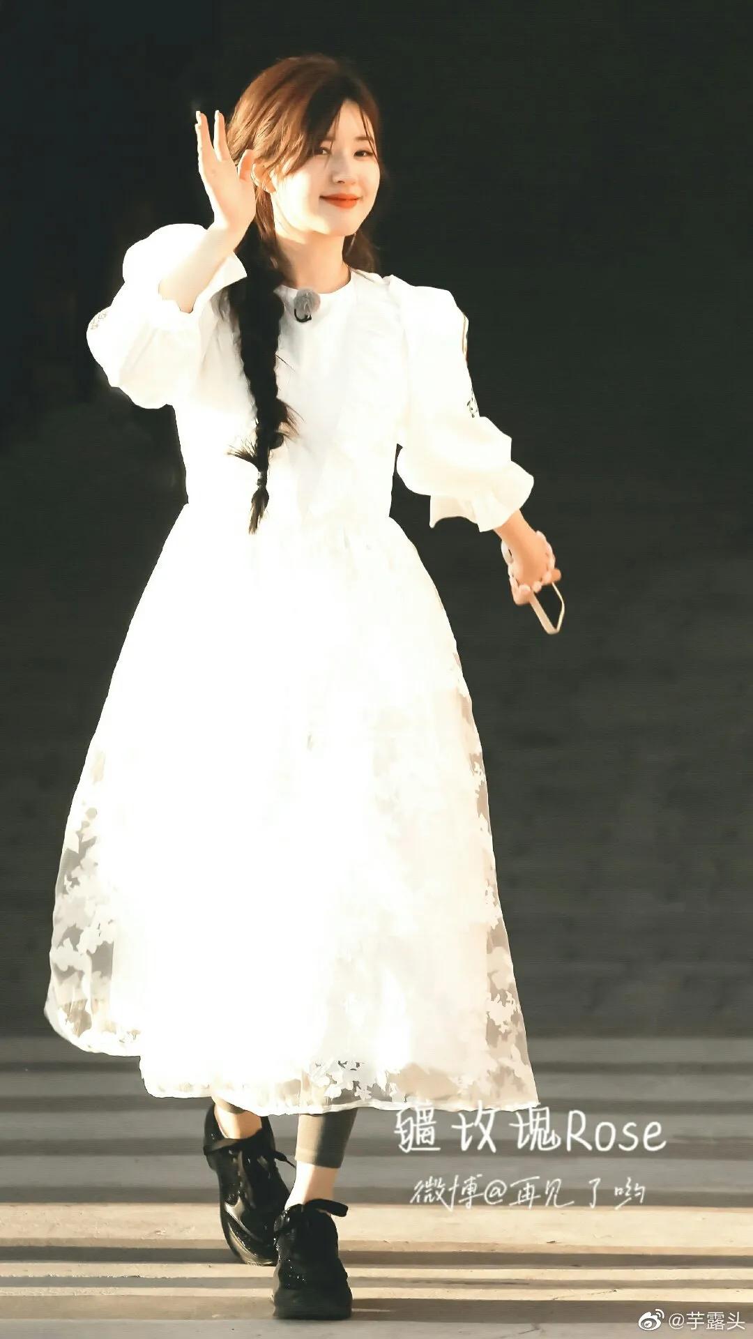 赵露思，人间小天使——奔跑吧录制