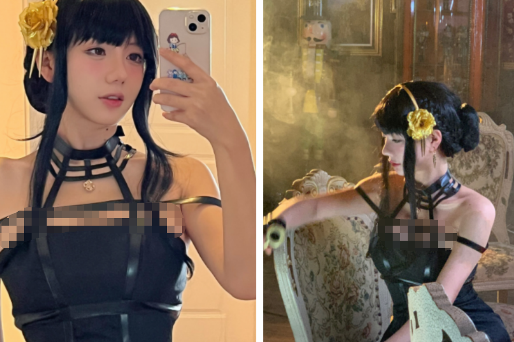 洛丽塔大哥COS杀手人妻约尔福杰 网友：太给力了！-哪边嗨