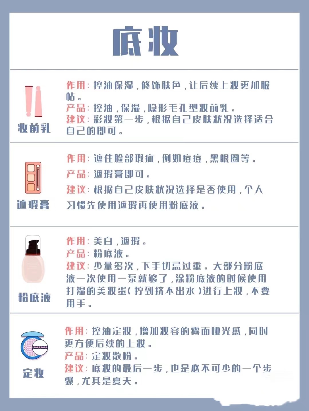 化妆顺序都不对，难怪妆容“显脏”，正确的化妆步骤，你做对了吗