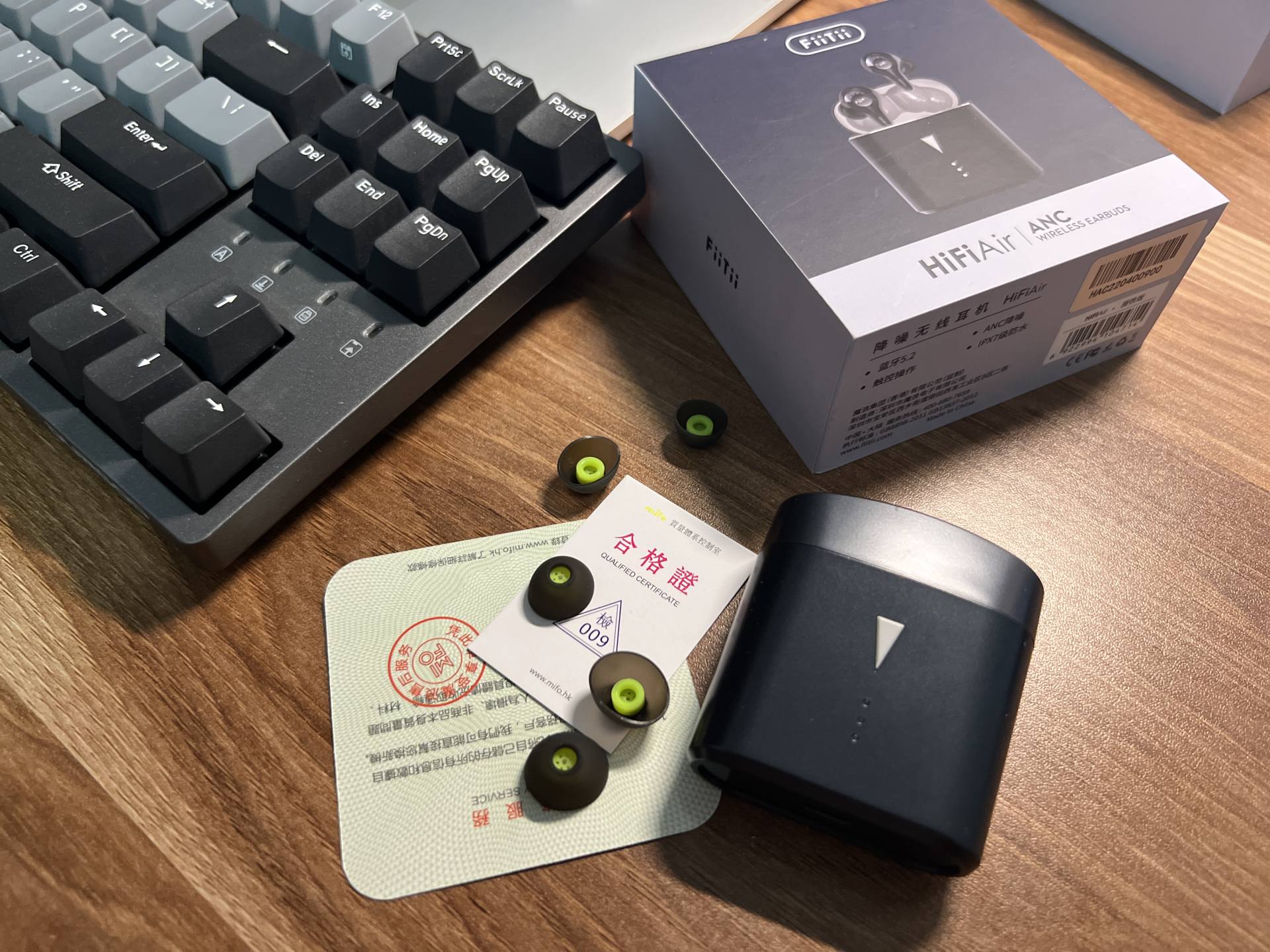 超值268元！动圈+动铁的降噪耳机FiiTii 魔浪 HifiAir
