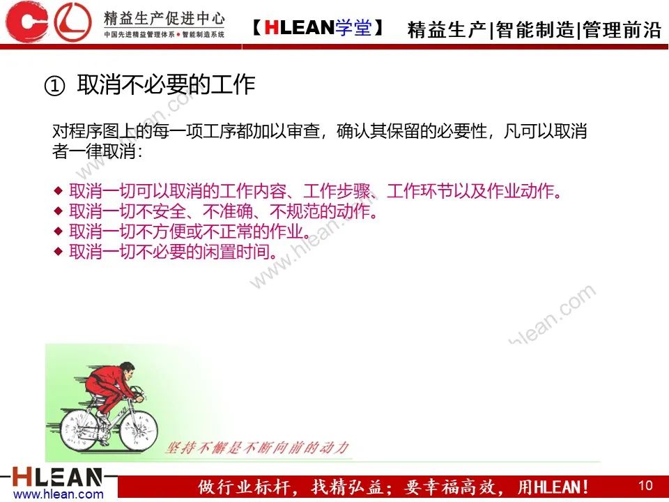 「精益學堂」IE七大手法介紹