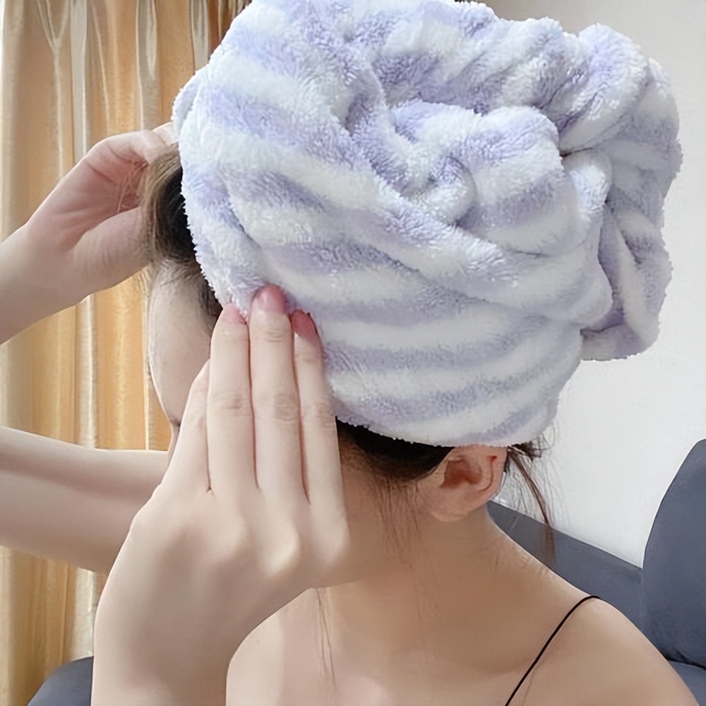 干发帽的使用方法图解干发帽应该怎么正确使用