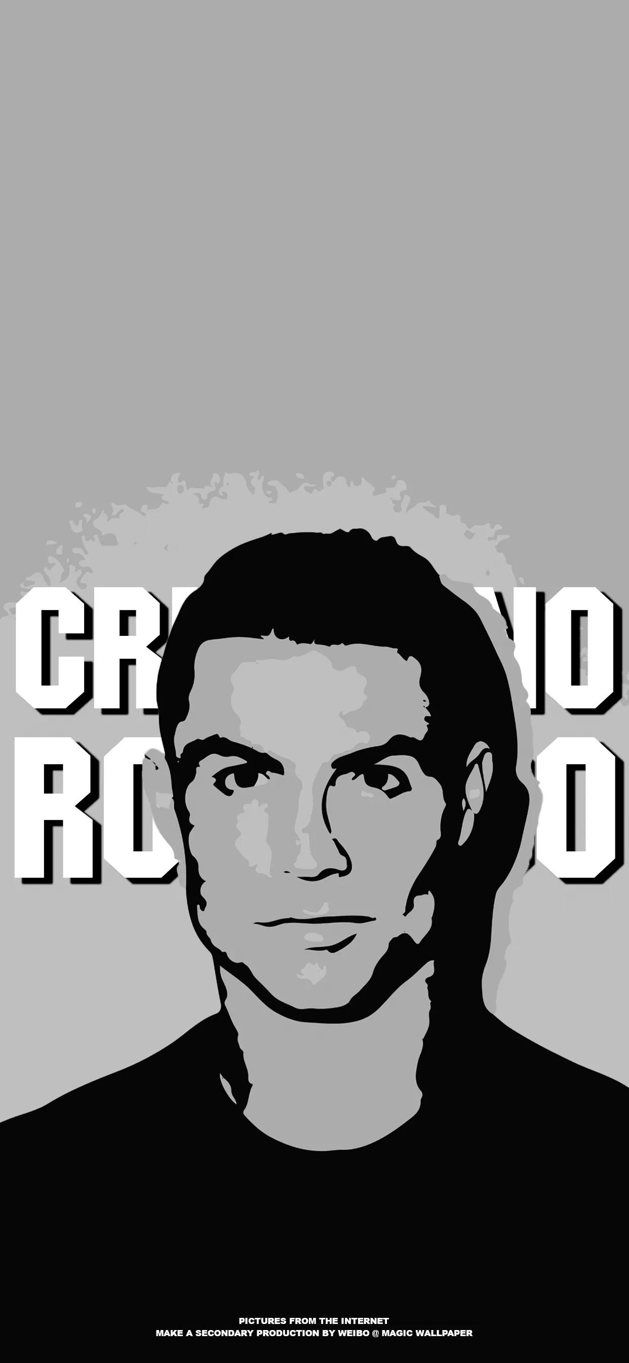 c罗电脑壁纸("超级球星c罗"超清个性壁纸)_篮球新闻 - 黑白体育