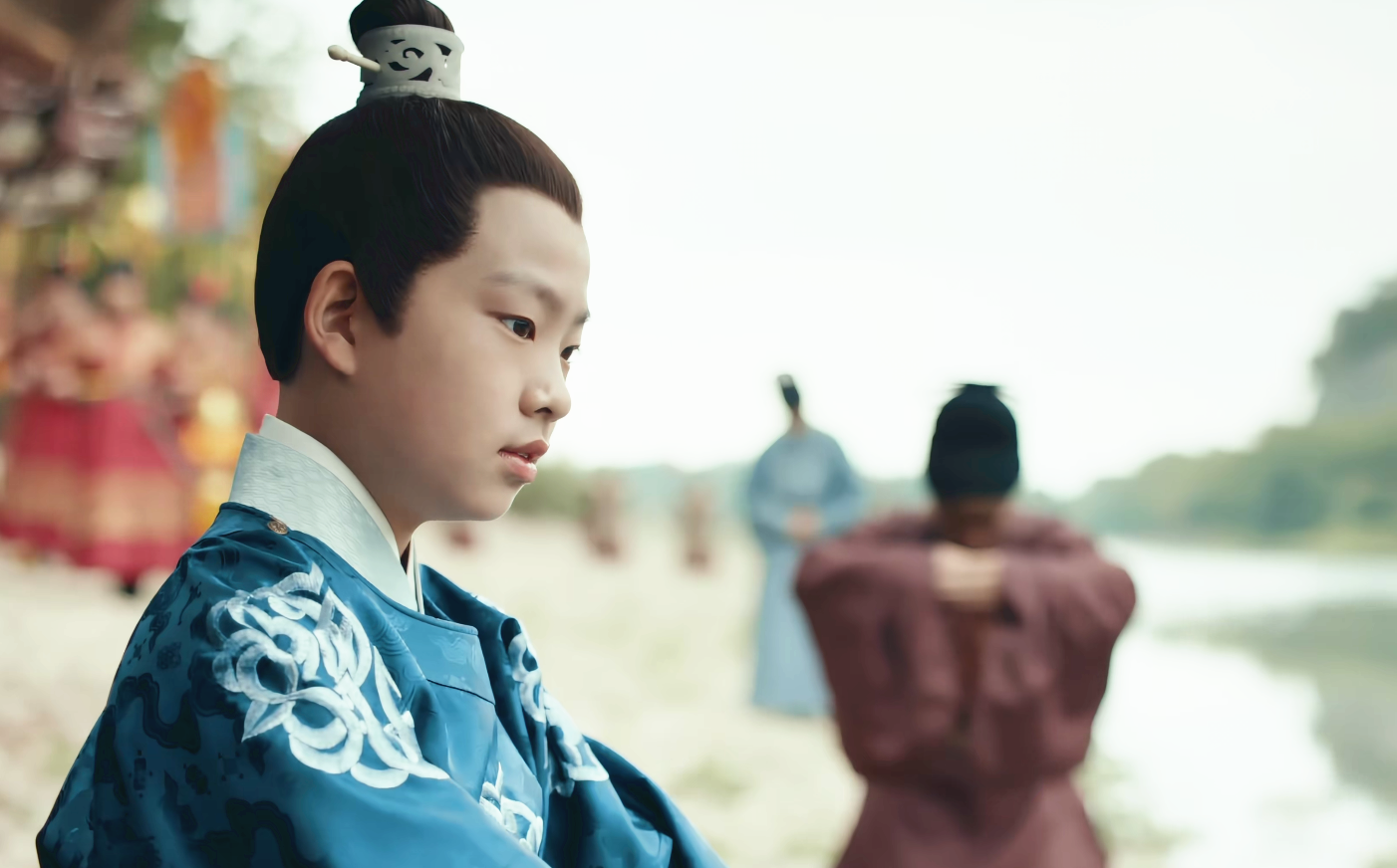 山河月明：汤和辞行离宫，步伐坚定决绝，网友：像极我下班的样子