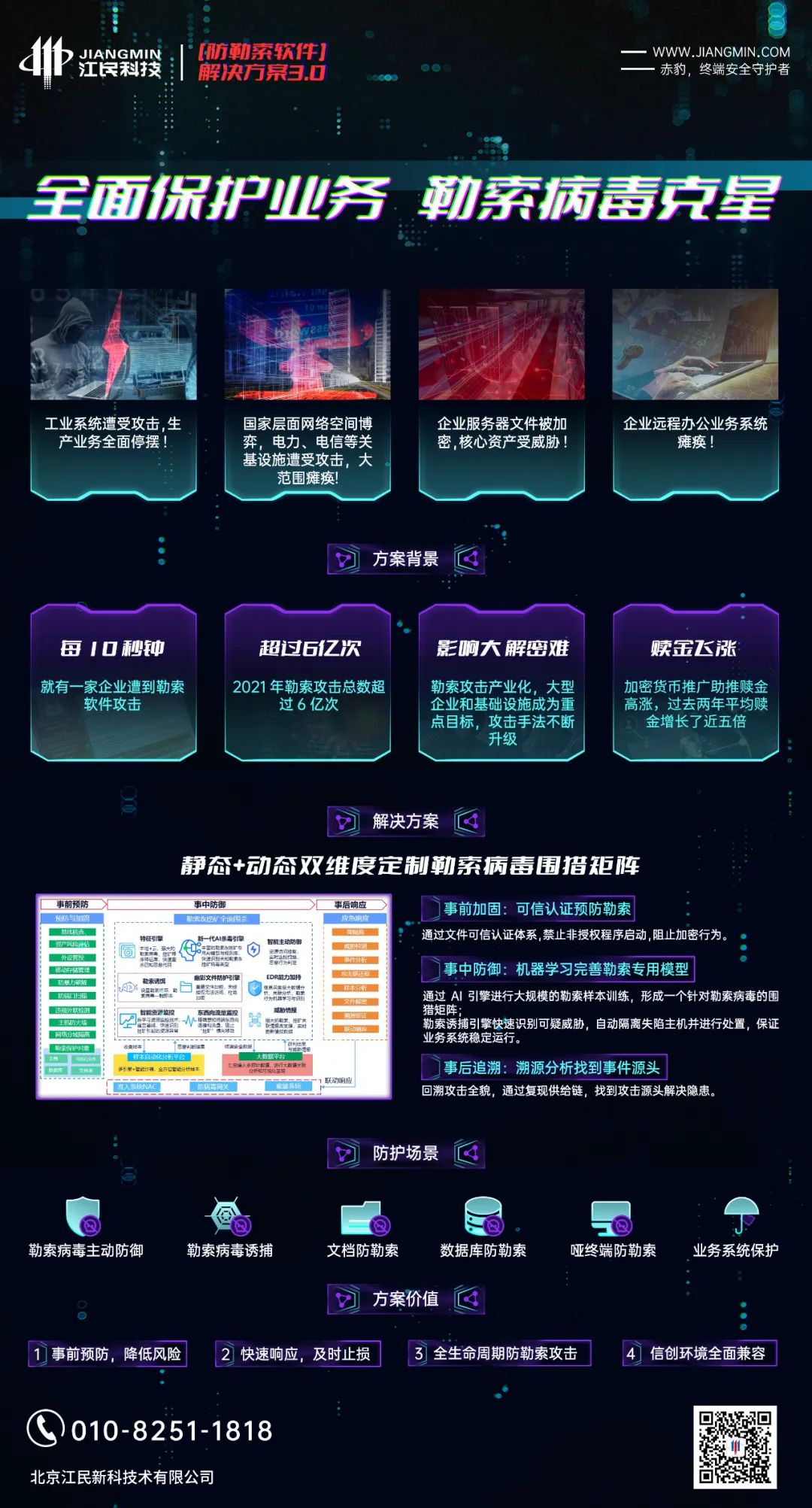 勒索軟件頻頻出擊，江民防勒索解決方案重磅升級