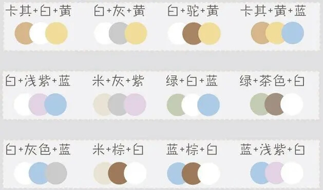 13颜色调配表(所有颜色调色配方大全)