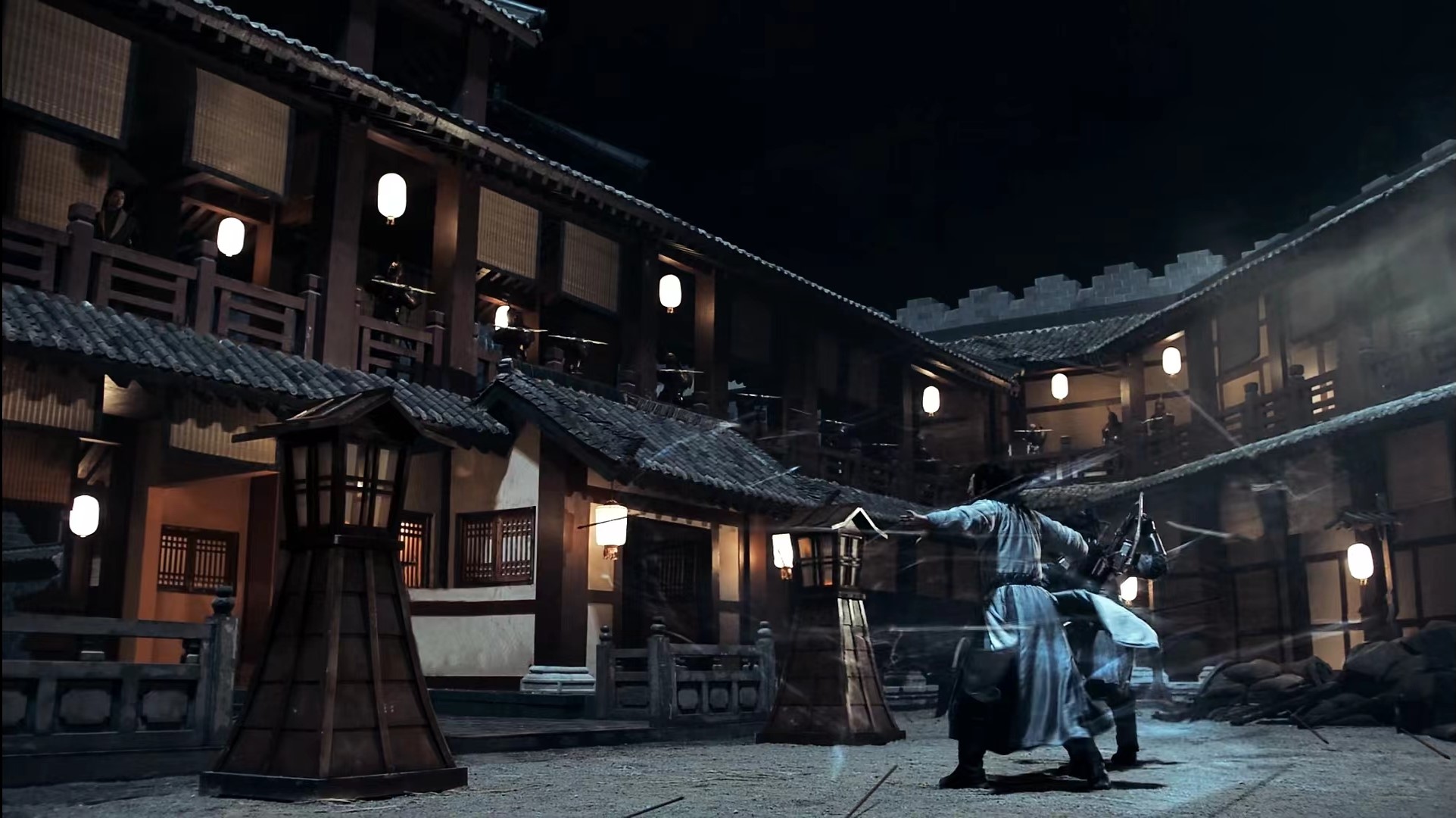 “将夜”电视剧敢把后背交给别人的精彩一战