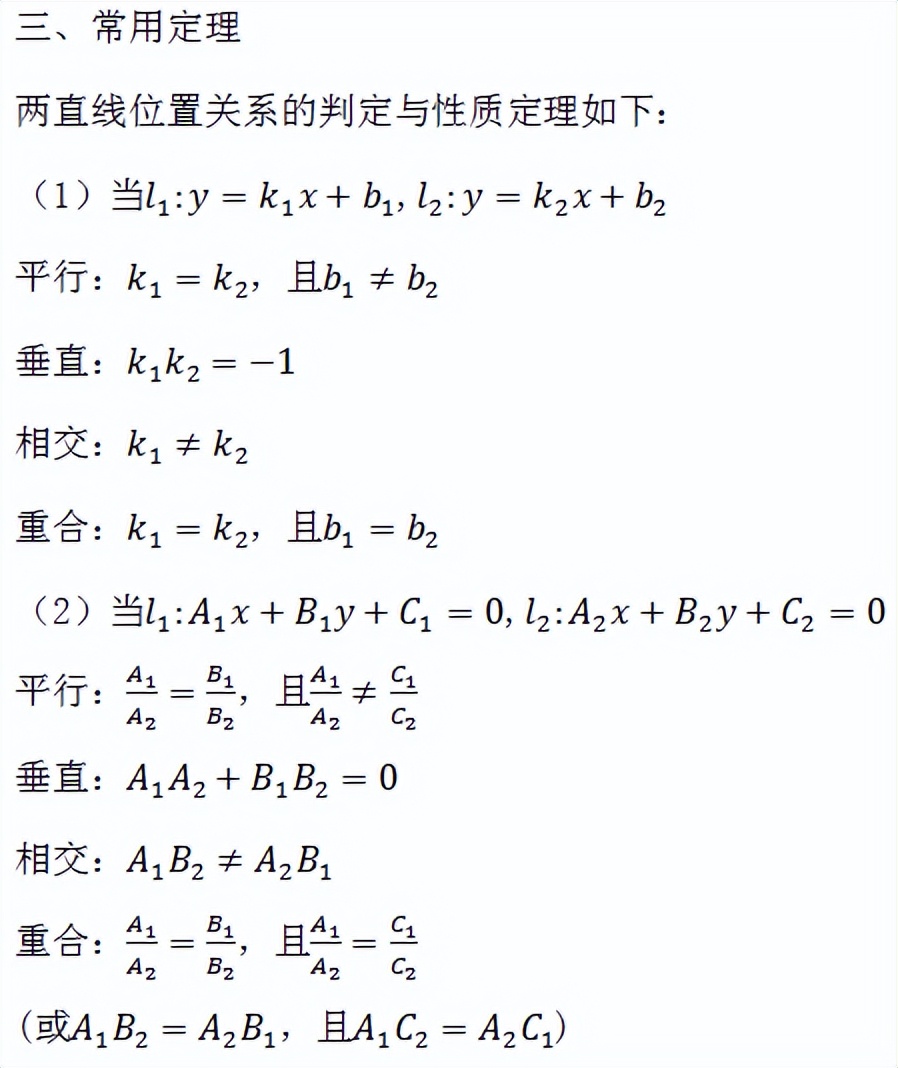 2022高考数学冲刺：高中数学必考点、重难点知识大汇总