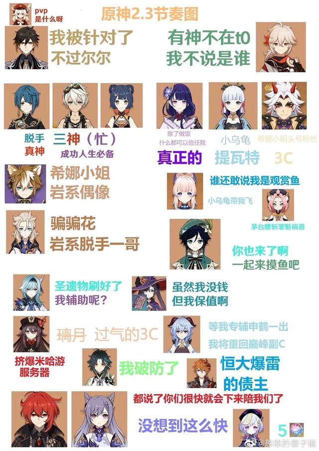 原神：2.4版本还能再塞一个钟离？三无复刻魈玩家破防