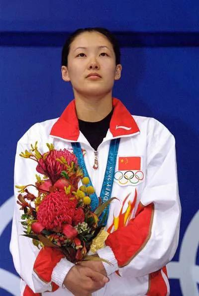 跳水皇后伏明霞，15张精美的照片