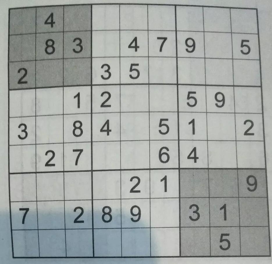 先上今天要解决的一个九宫格.今天用文字教大家怎样玩好数学游戏.