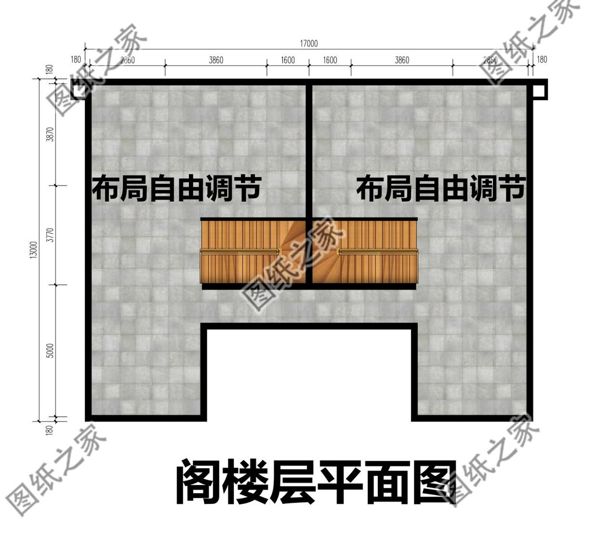 双拼四合院别墅设计图，外观造型古典大气，内部更显格调档次