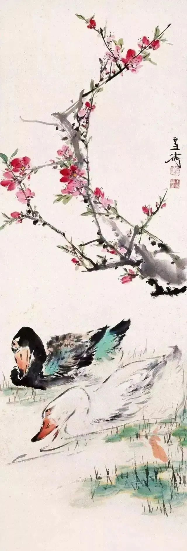 古画里的春江水暖鸭先知关于春江水暖鸭先知的画