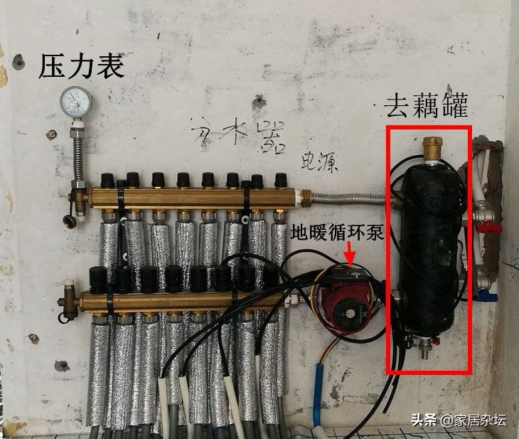 地暖循环泵安装在供水管还是回水管？安装位置不对，就是白花钱