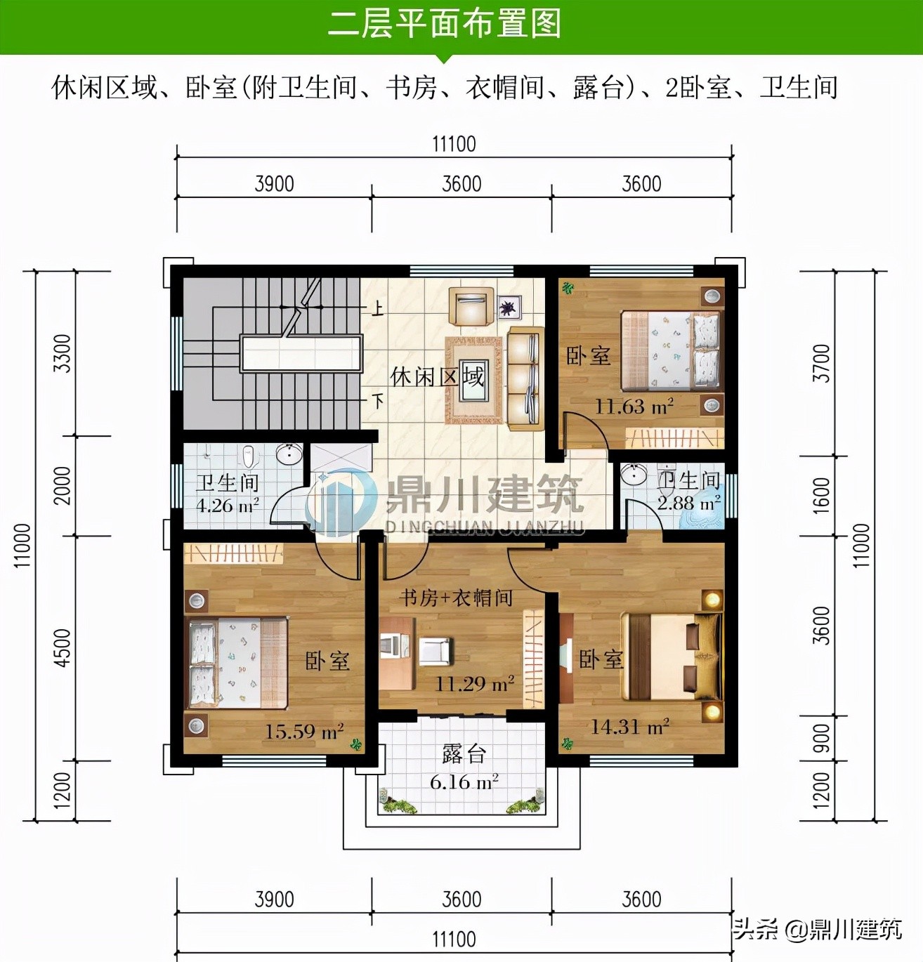 这10款别墅以布局取胜，户型方正风水好，大部分农村都能建