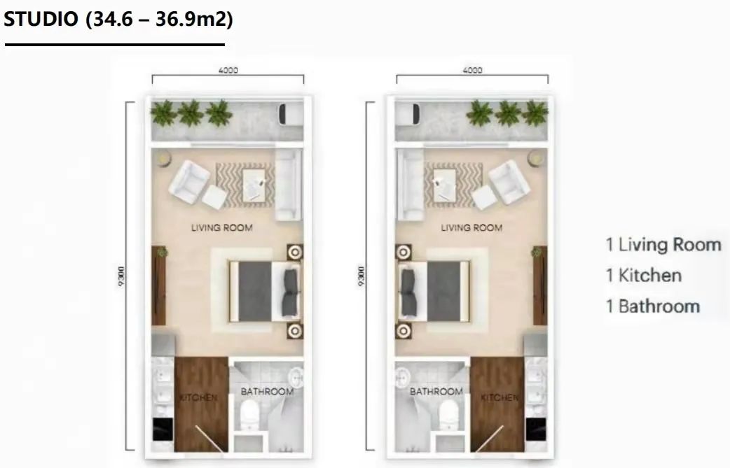 360° 公园和湖景！越南河内核心区域商住综合体丨Central Residence